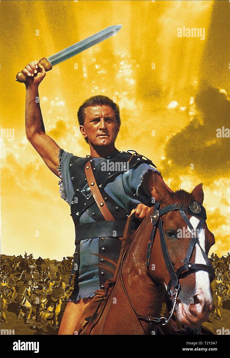 KIRK DOUGLAS, Spartacus, 1960 Banque D'Images