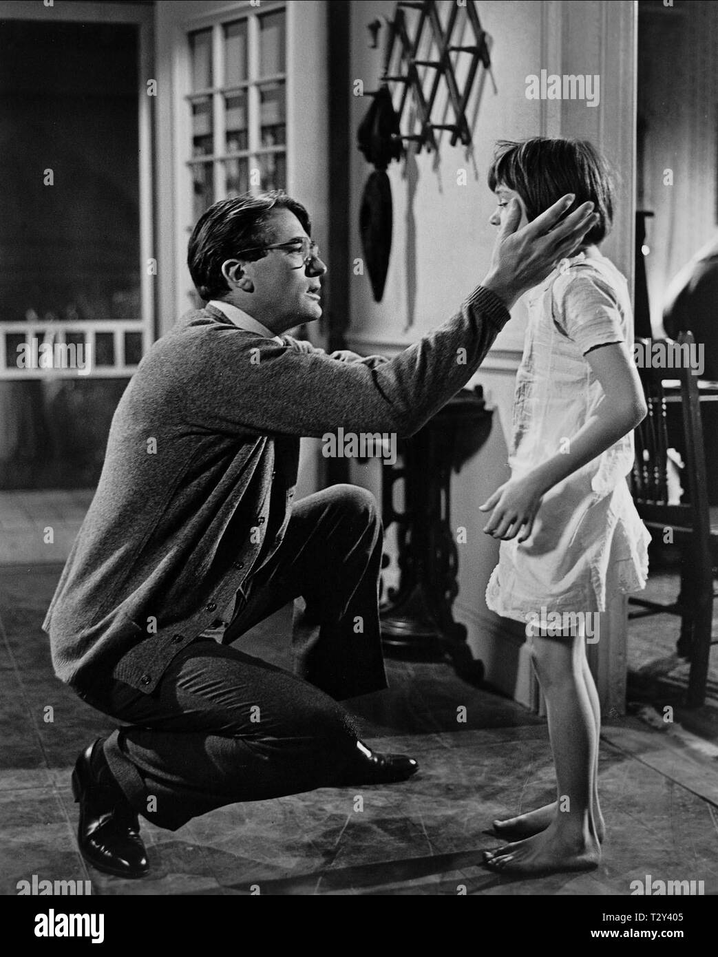 GREGORY PECK, MARY BADHAM, TO KILL A MOCKINGBIRD, 1962 Banque D'Images