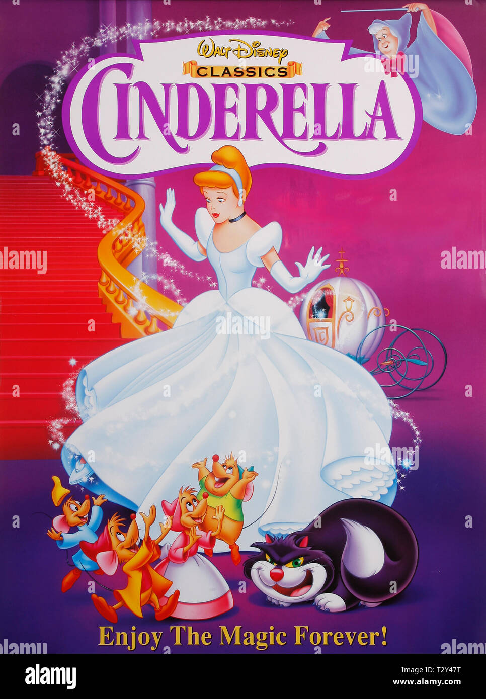Cinderella film poster 1950 Banque de photographies et d'images à haute  résolution - Alamy