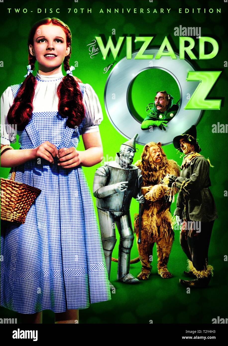 THE Wizard of Oz, Judy Garland, FRANK MORGAN, JACK HALEY, Ray Bolger, Bert Lahr , POSTER, 1939 Banque D'Images