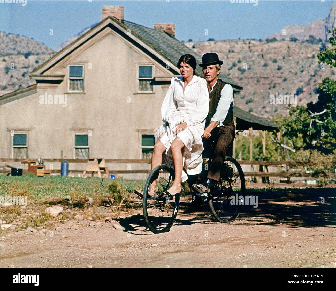 KATHARINE ROSS, Paul Newman, Butch Cassidy ET LE KID, 1969 Banque D'Images