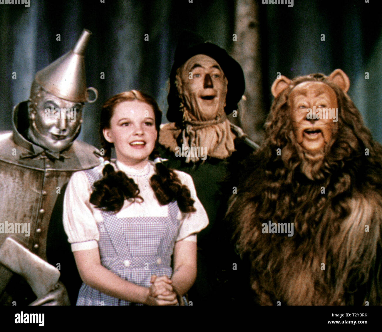 THE Wizard of Oz, JACK HALEY, Judy Garland, Ray Bolger, Bert Lahr , 1939 Banque D'Images