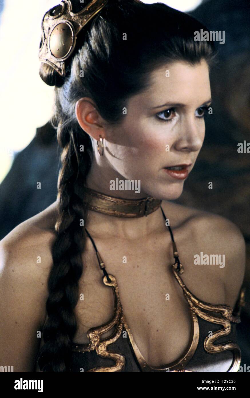 CARRIE FISHER, Star Wars : Episode VI - LE RETOUR DU JEDI, 1983 Banque D'Images