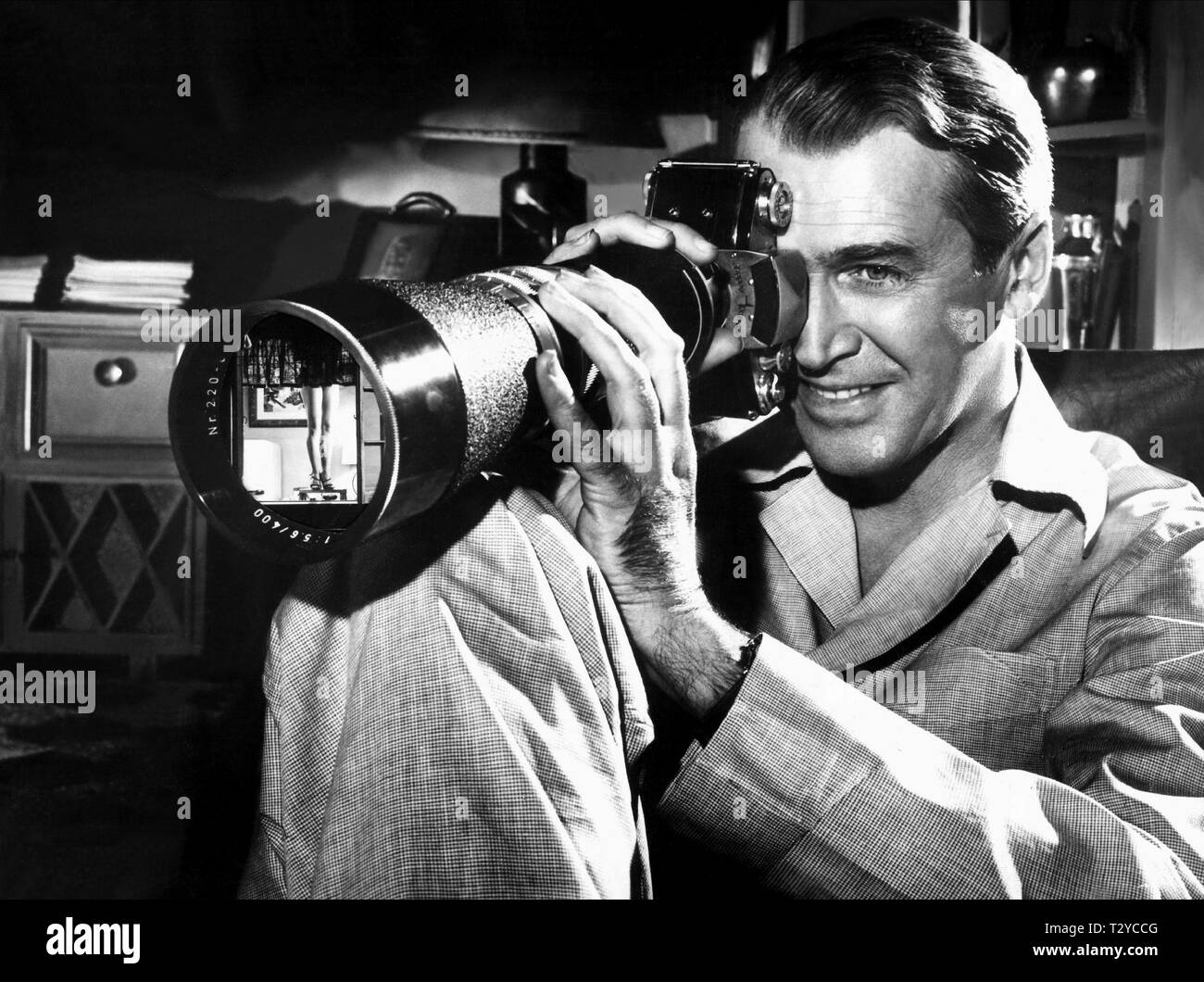 James stewart rear window 1954 Banque de photographies et d’images à haute résolution Alamy