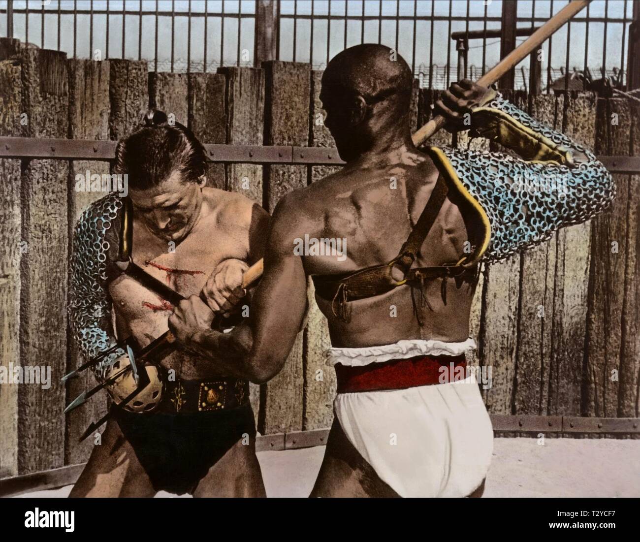 KIRK DOUGLAS, Spartacus, 1960 Banque D'Images