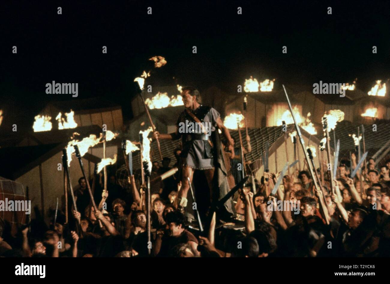 KIRK DOUGLAS, Spartacus, 1960 Banque D'Images