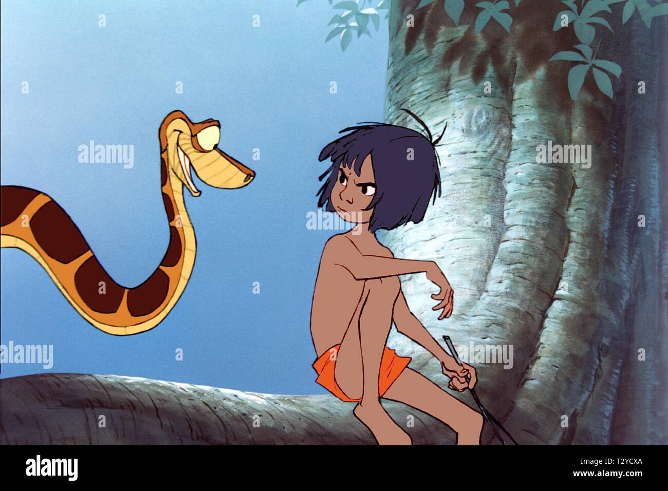 Kaa snake mowgli jungle book Banque de photographies et d’images à