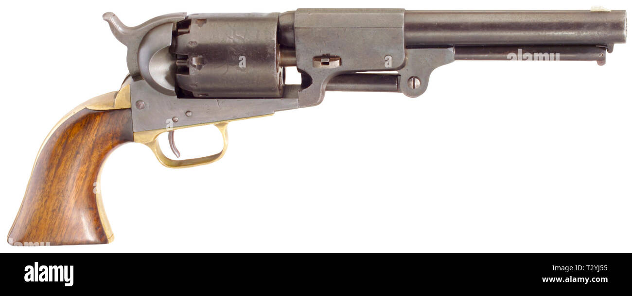 Les armes légères, revolver, Colt Dragoon 1848, Hartford, calibre .44, Additional-Rights Clearance-Info-Not-Available- Banque D'Images