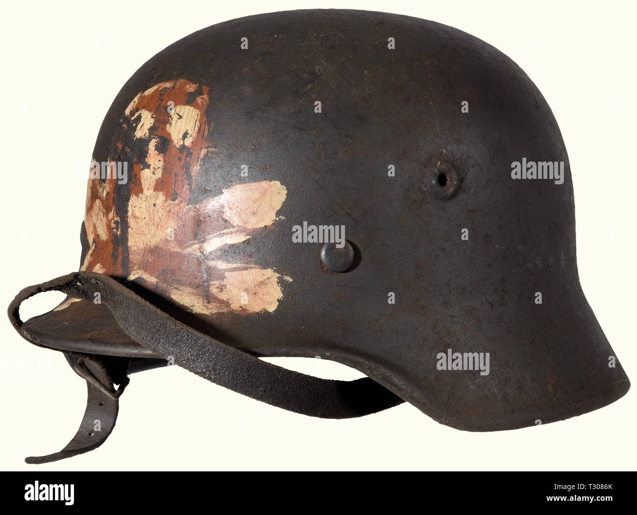 Pare-balles, casques, casque d'acier allemand M40, pare-balles, casques, casque d'acier allemand M40, l'Armée de l'air (Luftwaffe) pattern, Editorial-Use-seulement Banque D'Images