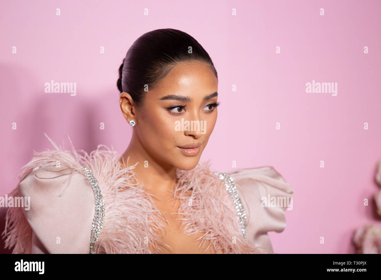 Los Angeles, USA. 30Th Jan, 2019. Shay Mitchell s'occupe du lancement de la Collection Patrick Ta Beauté à Goya Studios sur Avril 04, 2019 à Los Angeles, Californie. Crédit : l'accès Photo/Alamy Live News Banque D'Images