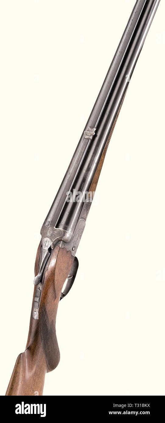 Les bras longs, les systèmes modernes, fusil à canon double Haenel, Suhl,  vers 1930, calibre 16/70, numéro 64466, Editorial-Use-seulement Photo Stock  - Alamy