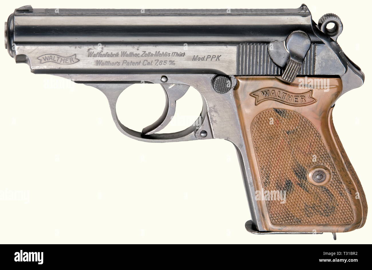 2 Autocollants Décalcomanie Walther 3M USA Pour Voiture - Arme à Feu, Fusil, Pistolet PPK