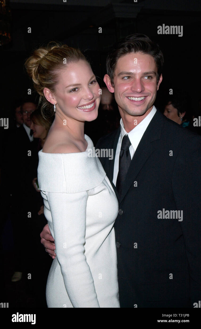 LOS ANGELES, CA. 25 février 2001 : Acteur & actrice Katherine Heigl petit ami JASON BEHR lors de la 51e remise des prix annuelle ACE Eddie dans Beverly Hills. © Paul Smith/Featureflash Banque D'Images