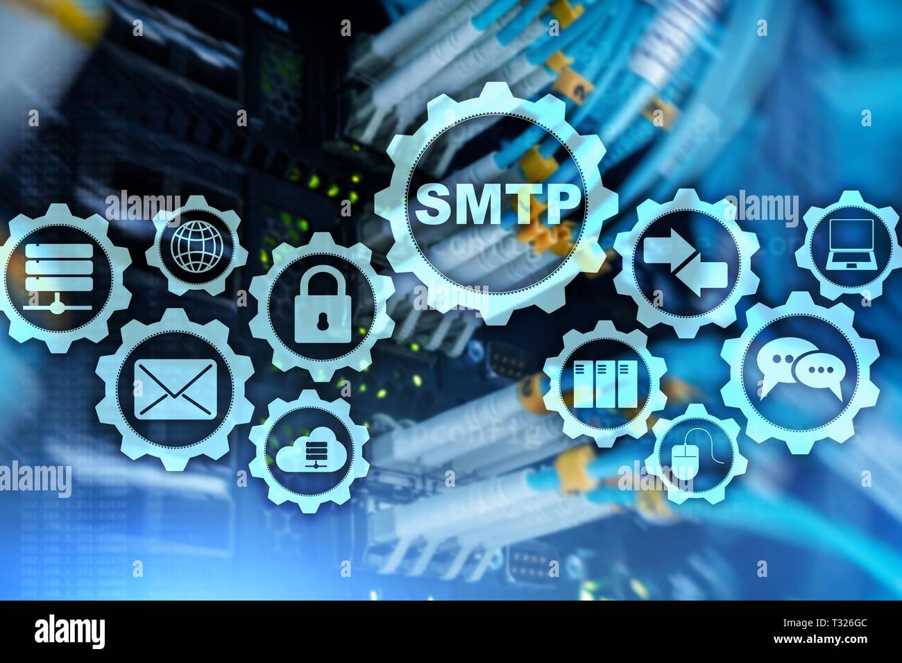Protocole Pour Reception Des Courriers Pix Serveur SMTP - protocole de transfert de courrier. Protocole TCP IP Envoi  et réception de courrier électronique. Simple Mail Transfer Protocol Photo  Stock - Alamy