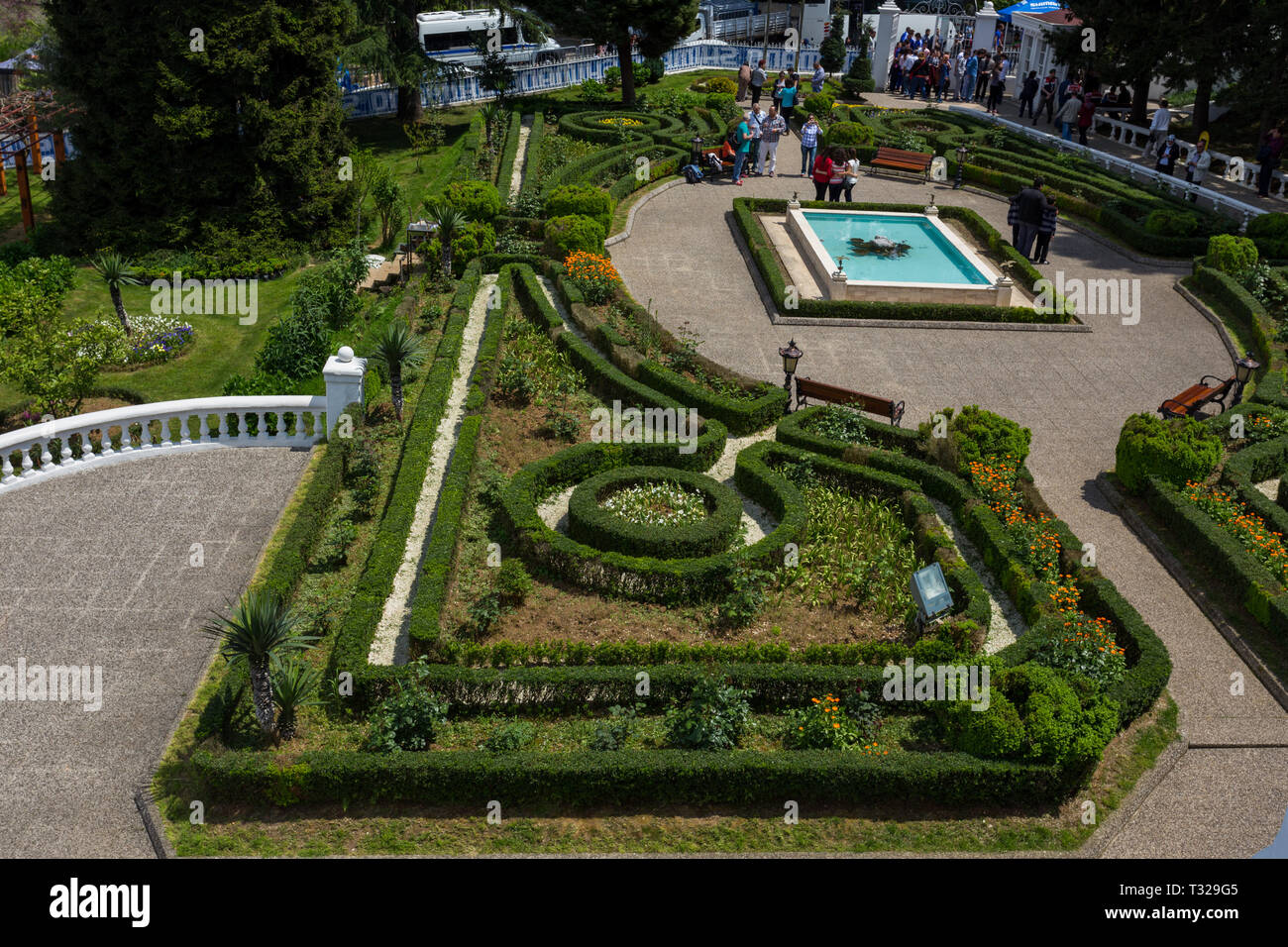 Trabzon / Turquie Mai 16,2015 : c'est une importante ville portuaire. Hôtel particulier d'Atatürk (musée) est également l'un des symboles de la ville. Banque D'Images