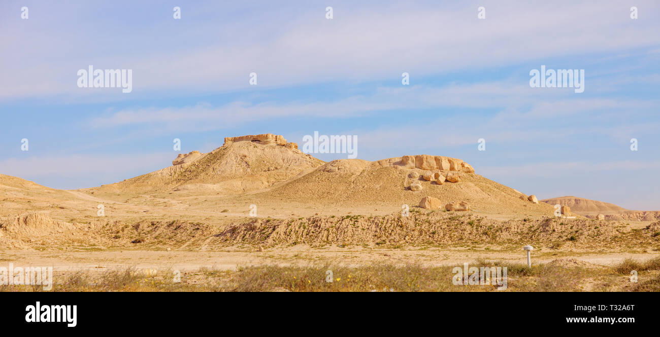 Désert dans la ville de Koweït. La ville de Koweït, Koweït. Banque D'Images