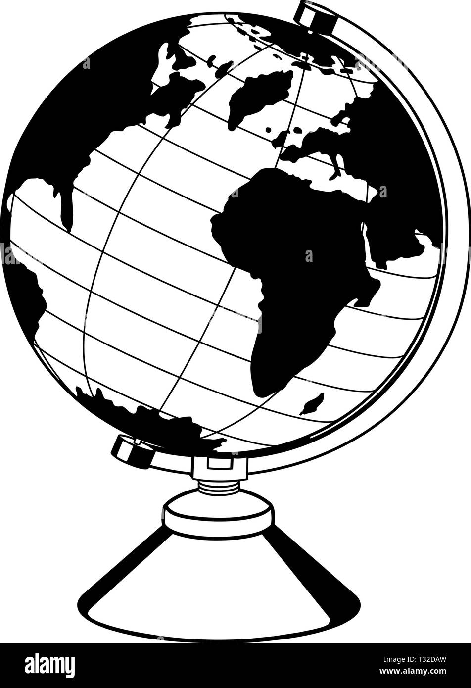 Globe Vector Illustration Illustration de Vecteur