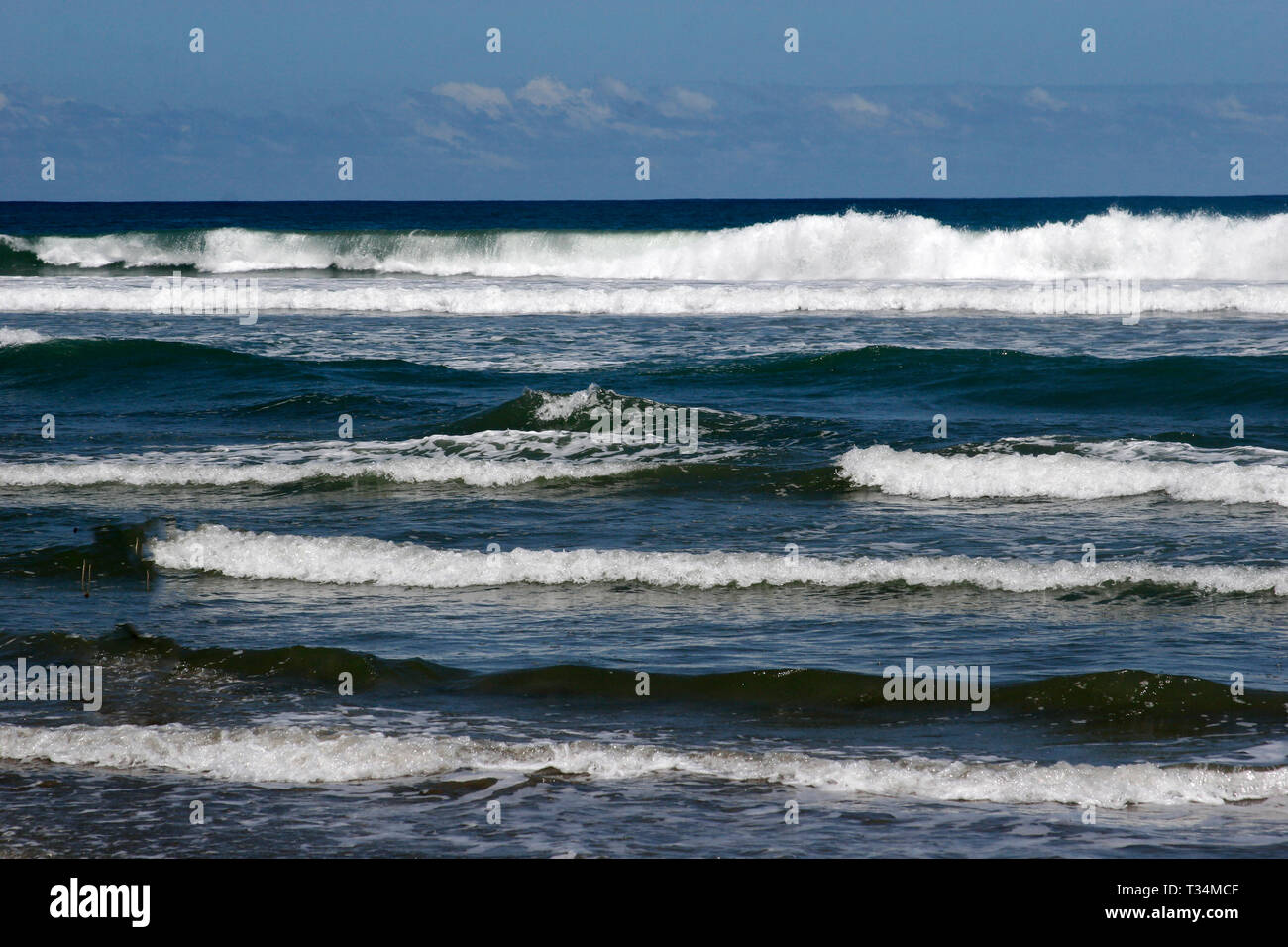 Plage de Bengkulu, Sumatra, Indonésie Banque D'Images Plage de Bengkulu, Sumatra, Indonésie Banque D'Images