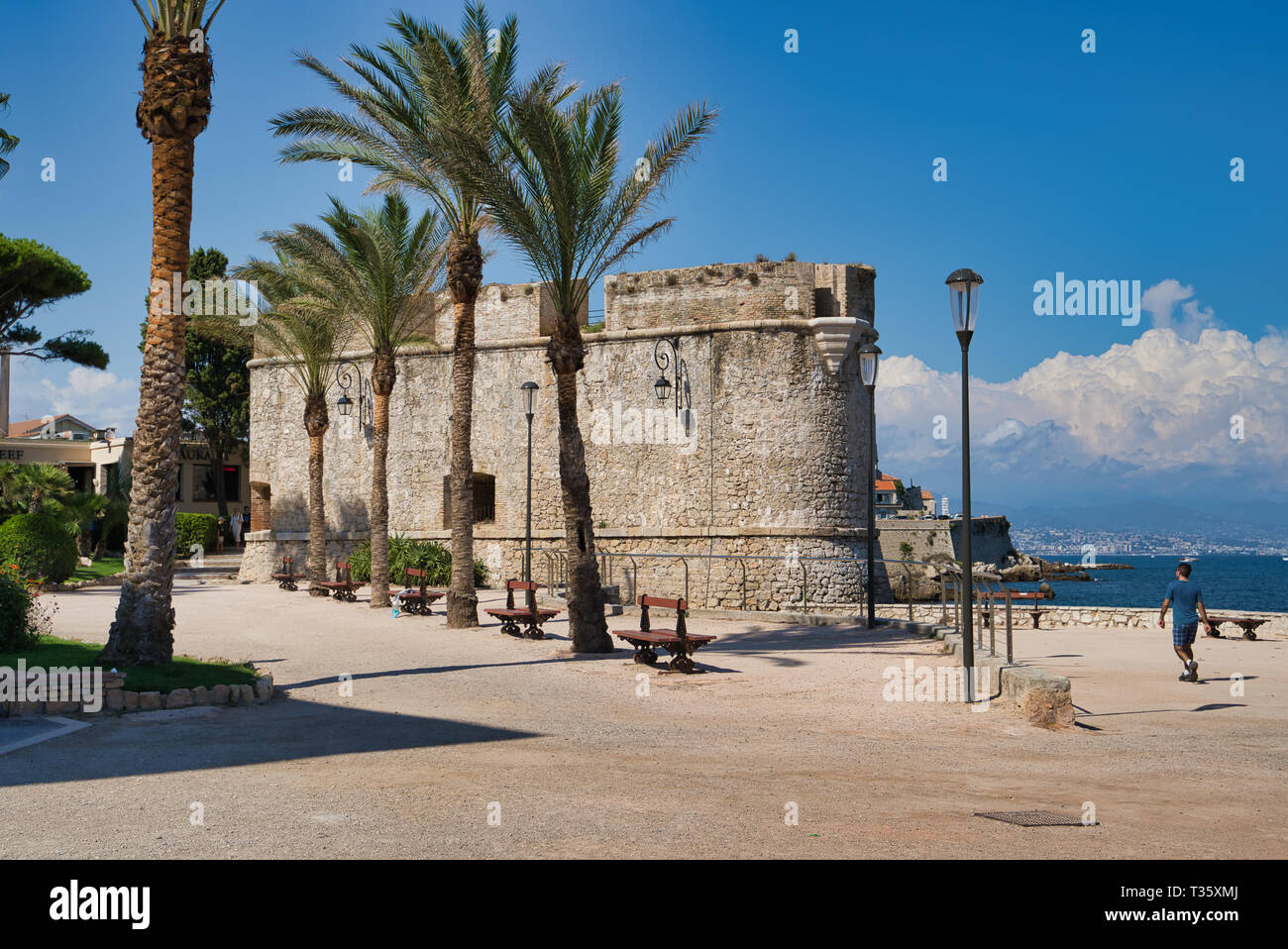 Bastion Saint-André dans Antibes, France Banque D'Images