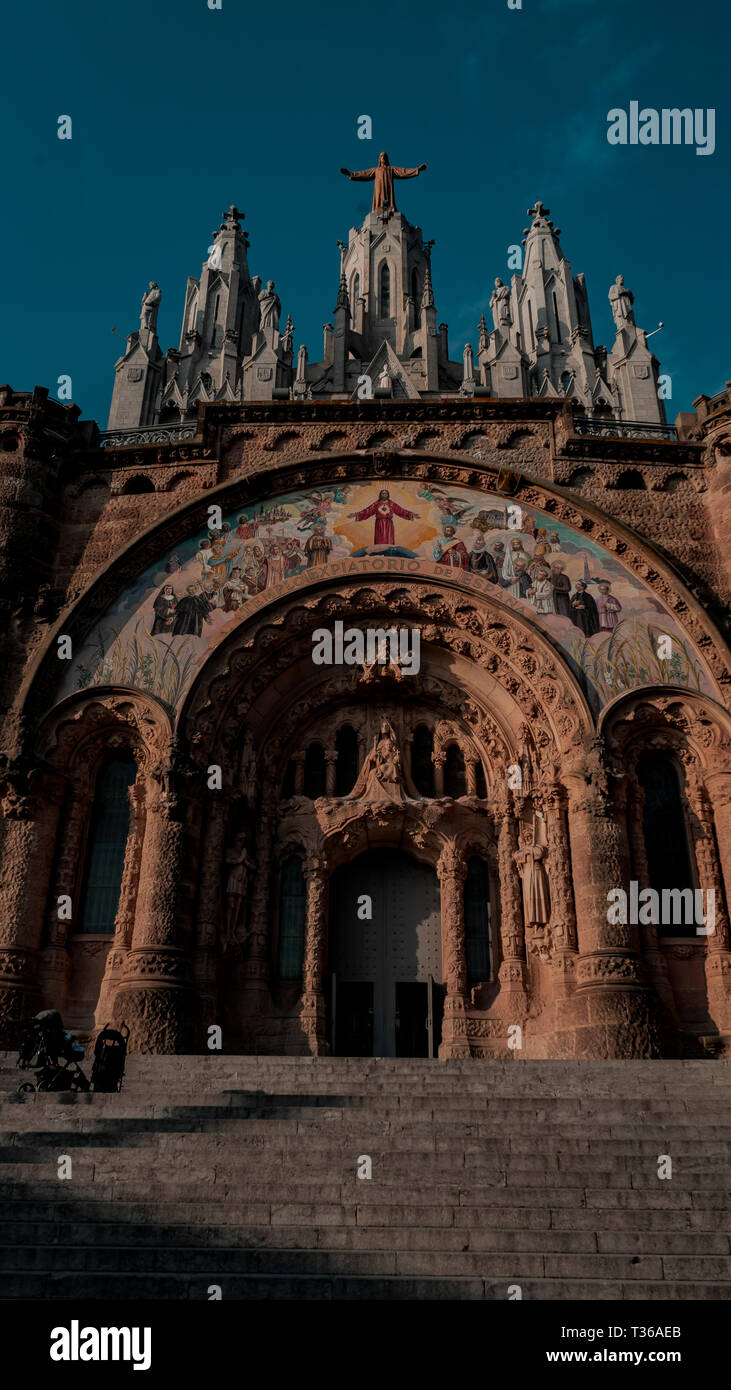 Temple expiatoire du Sacré-Cœur de Jésus. Banque D'Images