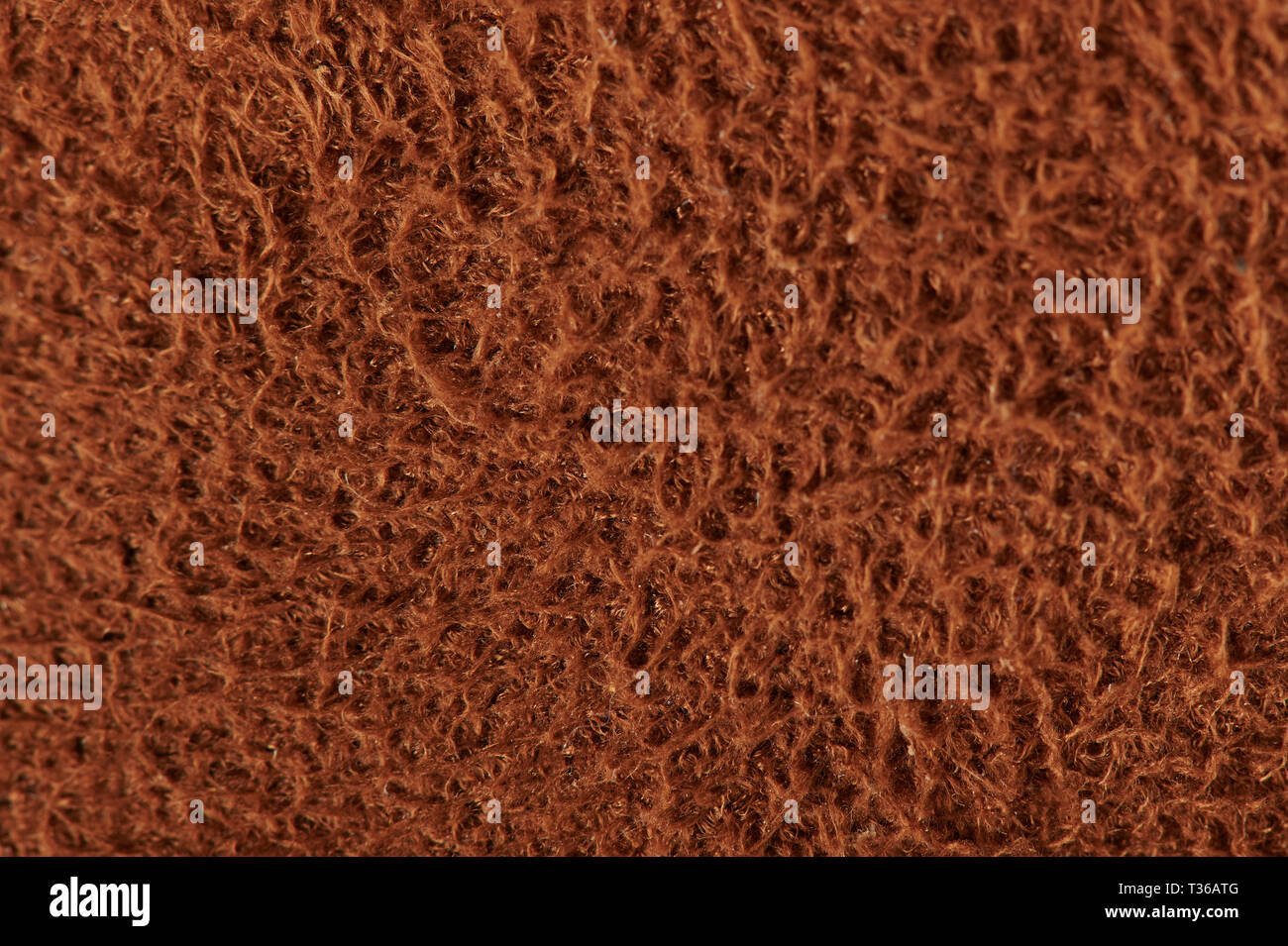 Brown laine moelleuse texture background close up view Banque D'Images