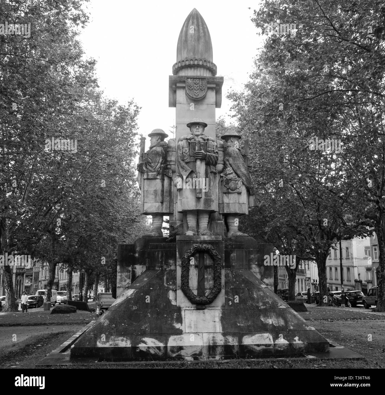 Coimbra, Portugal, Octobre 2018 : Université historique, la bibliothèque de l'université, des cathédrales, des paysages, des portraits, des Parcs, Caffe, Banque D'Images