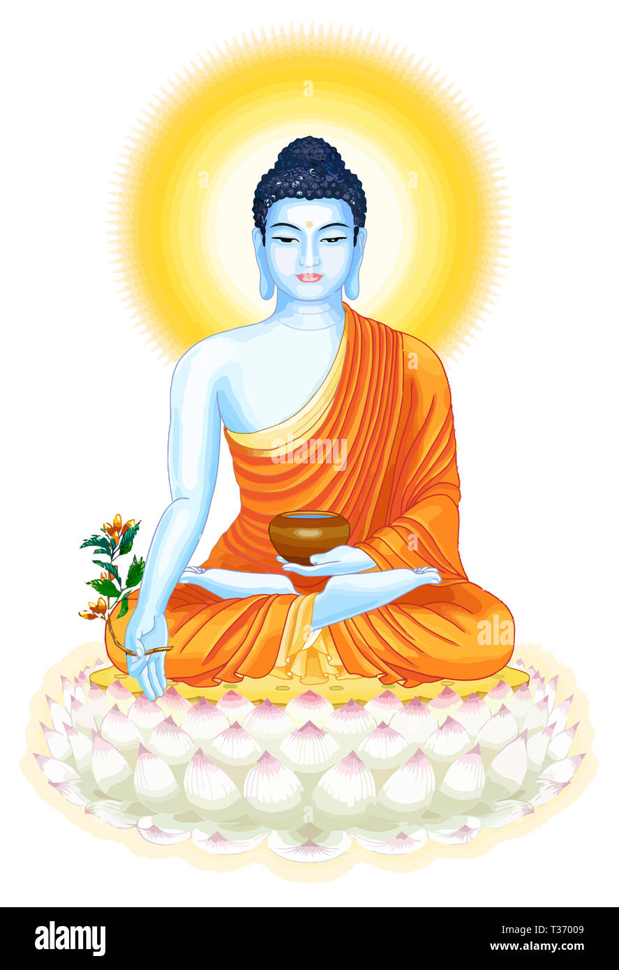 Seigneur Bouddha clipart