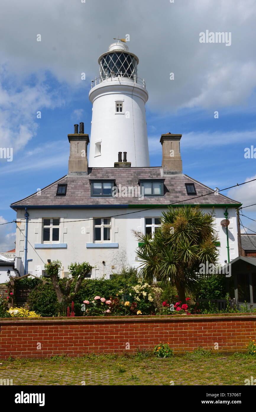 Southwold Lighthouse, Southwold Station balnéaire dans le Suffolk, UK Banque D'Images