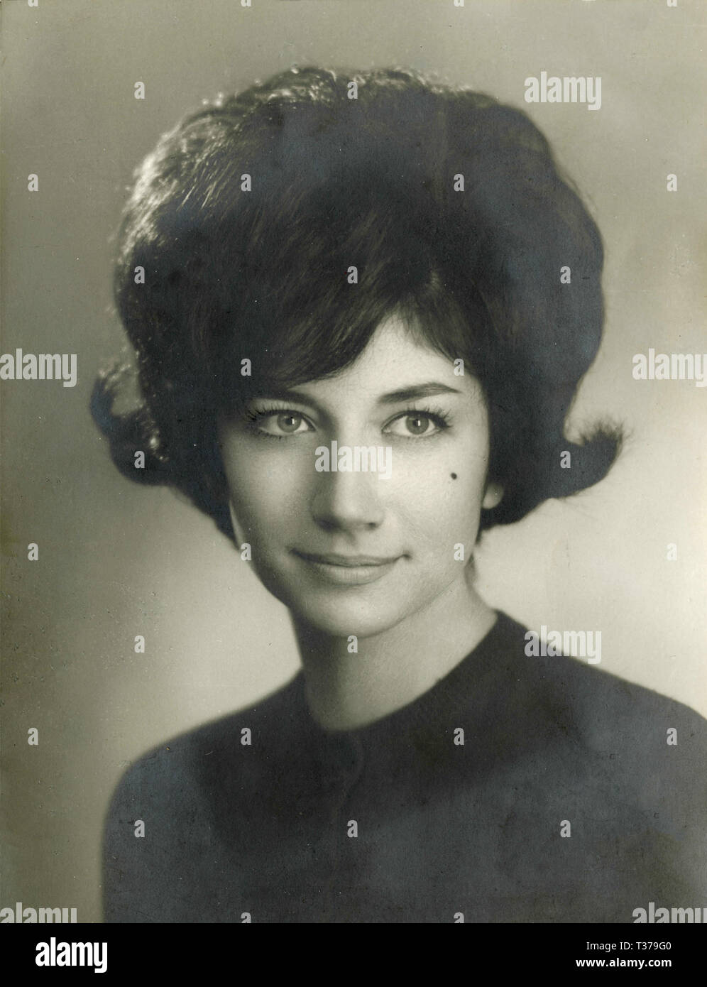 Portrait d'une femme, Italie 1960 Banque D'Images