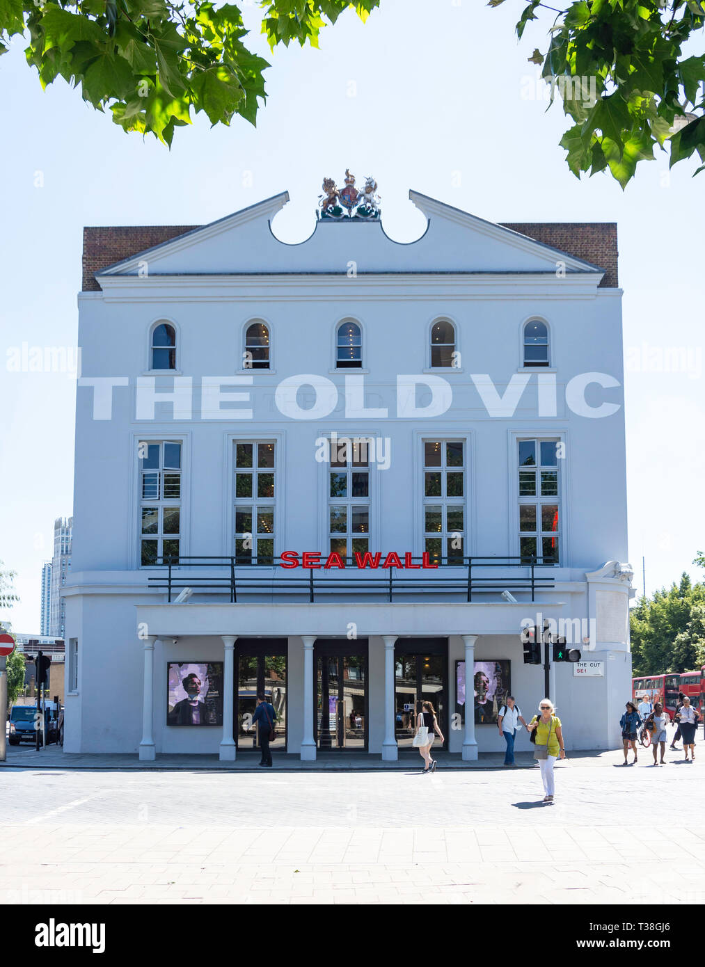 L'Old Vic Theatre, Waterloo Road, le London Borough of Lambeth, Greater London, Angleterre, Royaume-Uni Banque D'Images