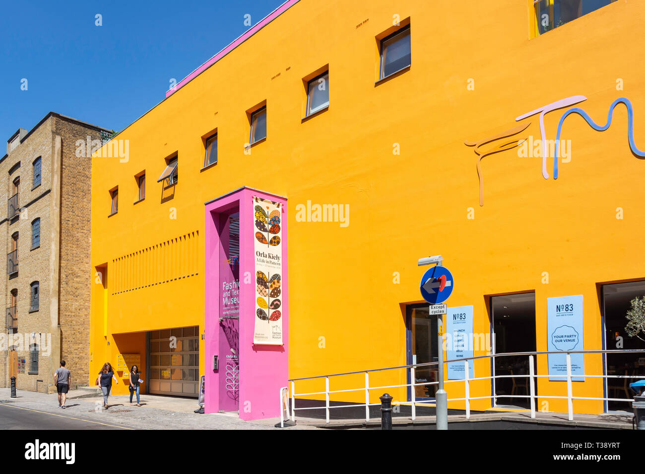 La mode et Textile Museum, London Bridge, London Bridge, Royal Borough de Southwark, Londres, Angleterre, Royaume-Uni Banque D'Images