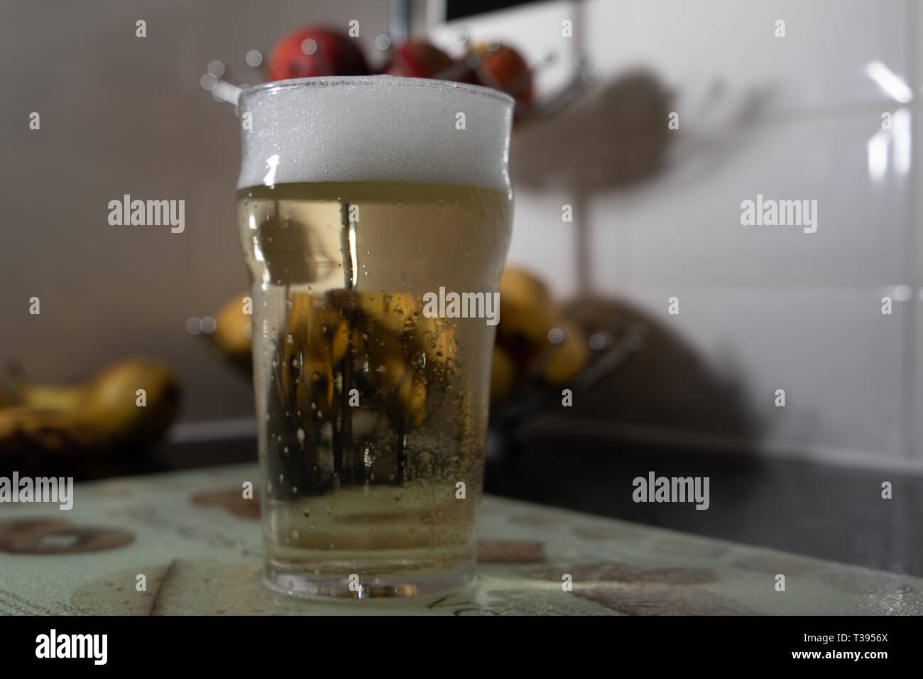 Pinte de bière Banque D'Images