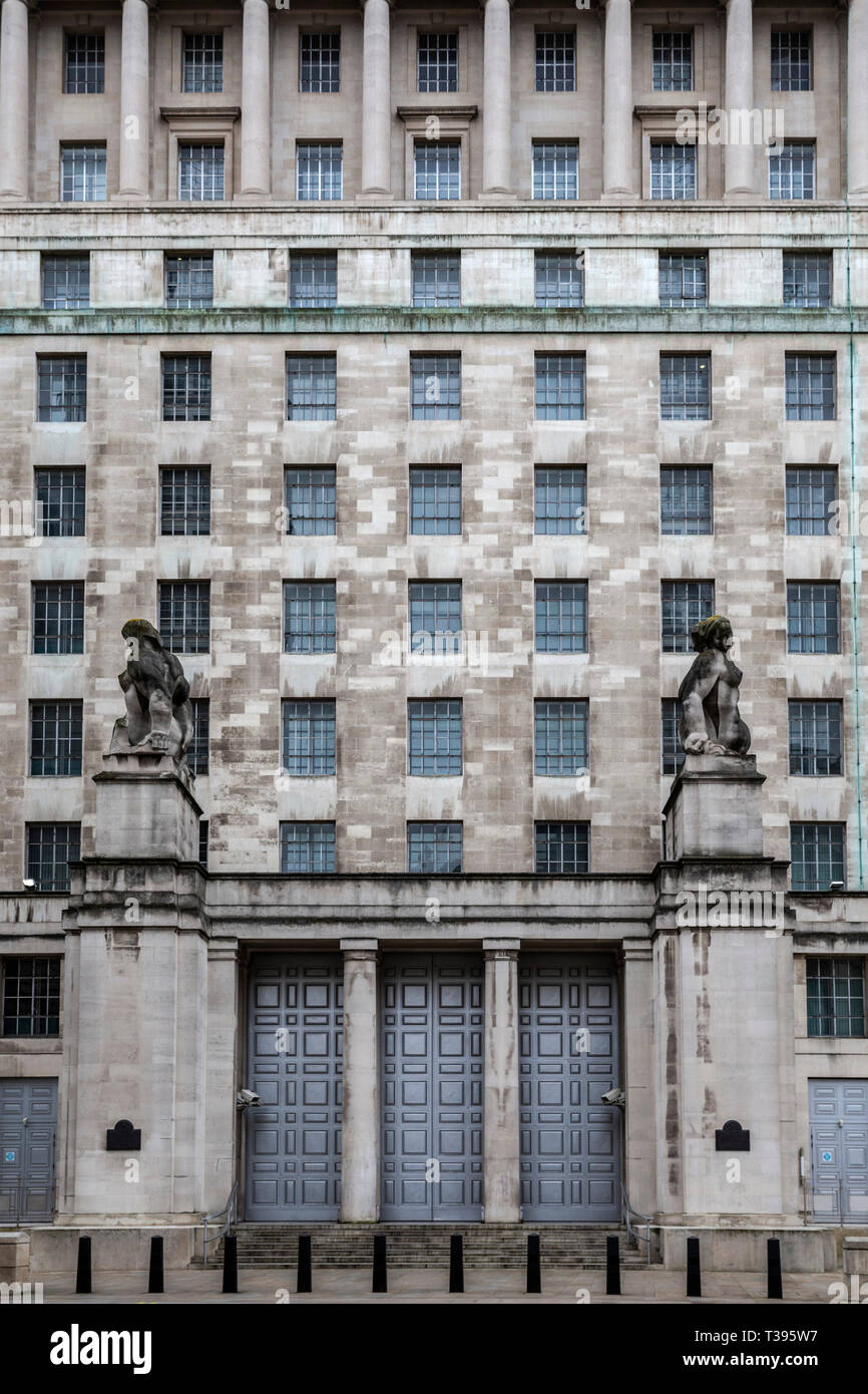 Ministère de la Défense, Londres, Samedi, Mars 23, 2019.Photo : David Rowland / One-Image.com Banque D'Images