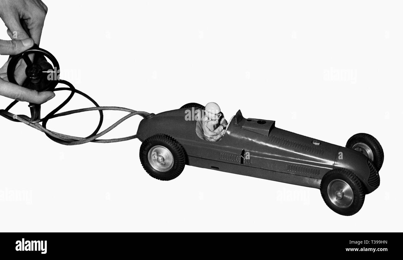 Jouet, voiture, 1952 Banque D'Images