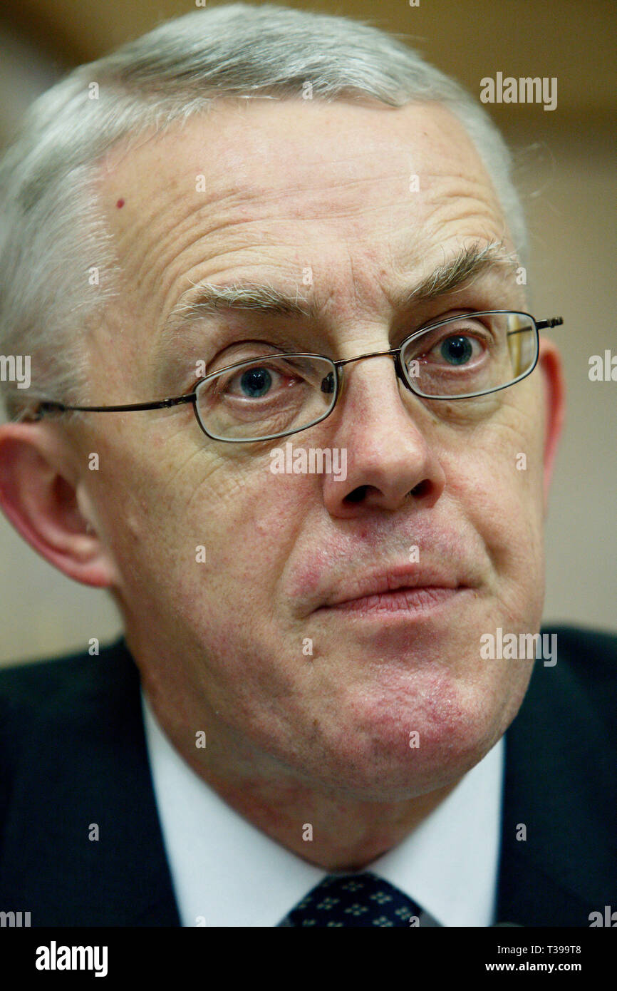 Sir John Vickers présidente de la Commission indépendante sur les banques (BIC). Londres. 02.12.2010. Banque D'Images