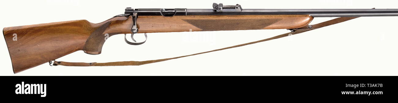 Les bras longs, les systèmes modernes, Mauser modèle Es 340 Single Shot B carabine de tir, première version, calibre 22 lr, numéro 158321, Additional-Rights Clearance-Info-Not-Available- Banque D'Images