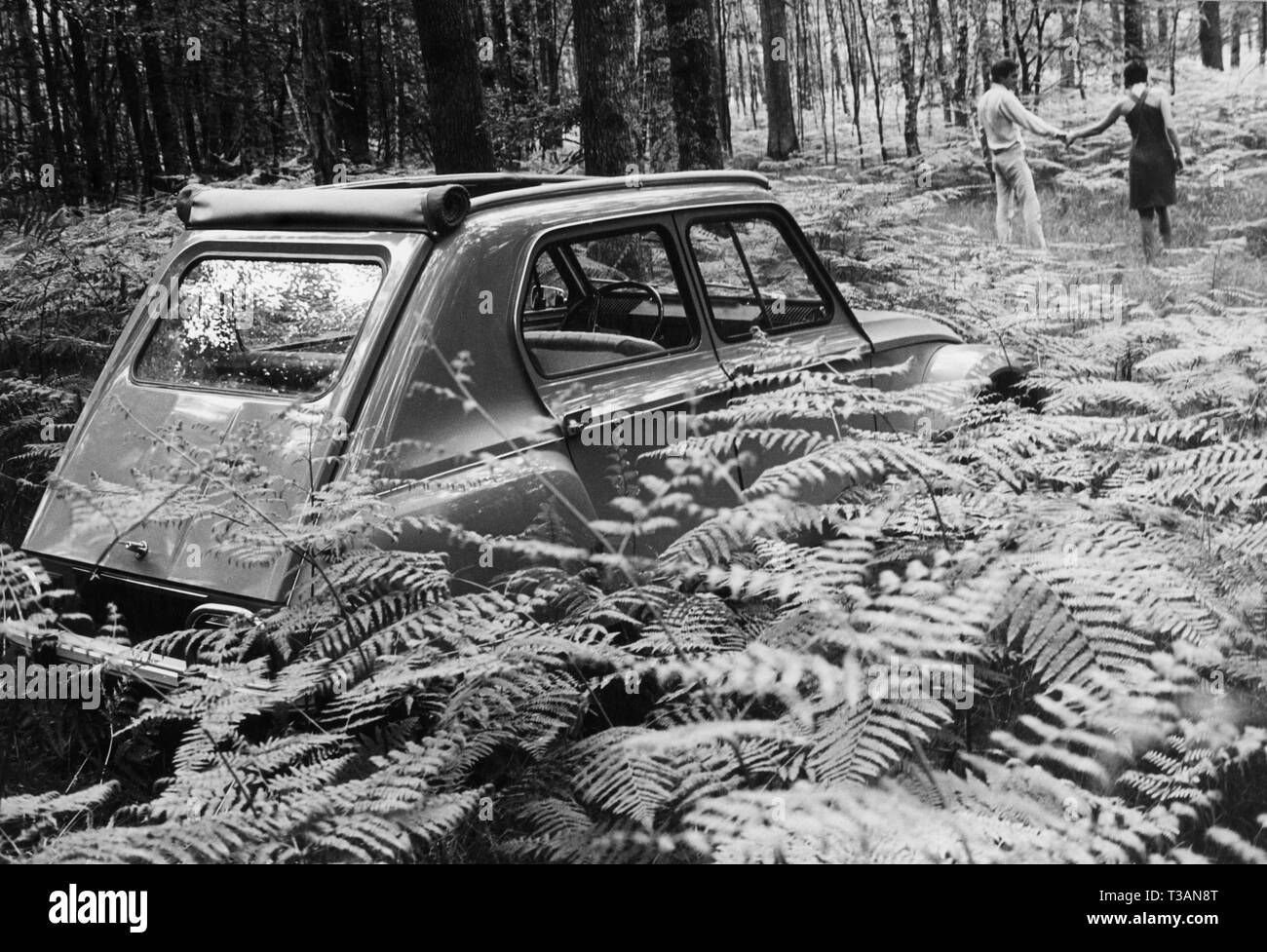 Citroen 2CV, 1970 Banque D'Images