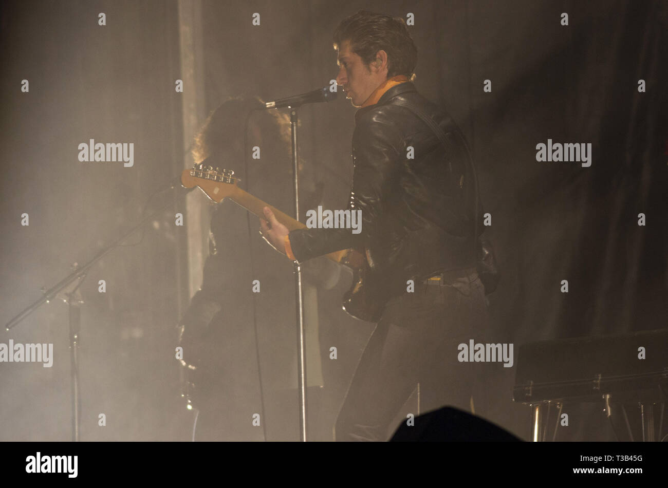 Bogota, Colombie. 1er juillet 2017. Le chanteur Alex Turner du groupe Arctic Monkeys le troisième jour de la fête de la musique : Daniel pique-nique Estereo Garzon Herazo/ZUMA/Alamy Fil Live News Banque D'Images Bogota, Colombie. 1er juillet 2017. Le chanteur Alex Turner du groupe Arctic Monkeys le troisième jour de la fête de la musique : Daniel pique-nique Estereo Garzon Herazo/ZUMA/Alamy Fil Live News Banque D'Images