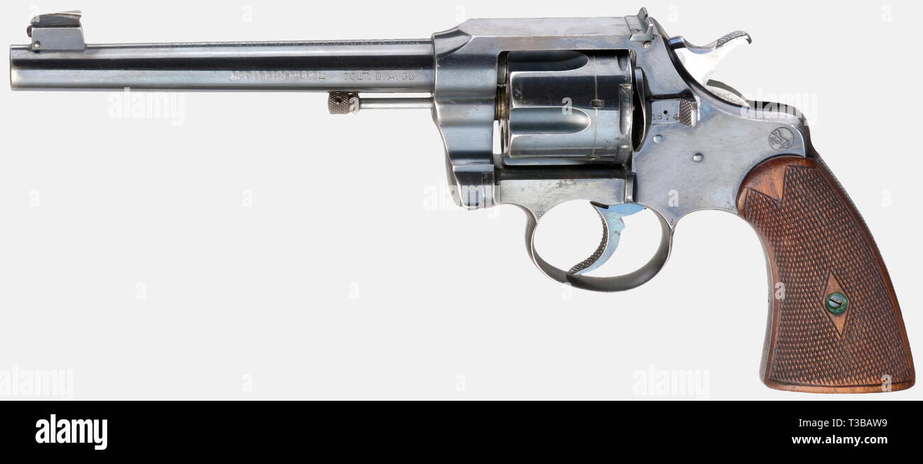 L'agent de Colt, modèle de calibre .38, 1907 Additional-Rights-fabriqués, Clearance-Info-Not-Available Banque D'Images