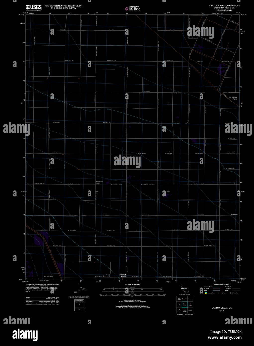 Cantua creek Banque de photographies et d’images à haute résolution Alamy