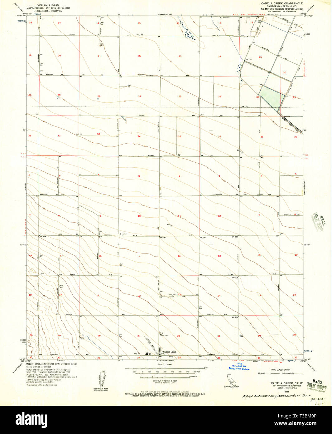 Cantua Creek Banque d'image et photos Alamy