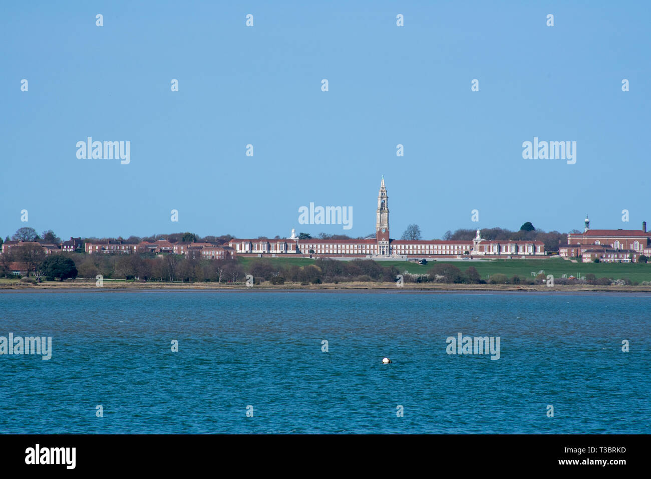 Vue sur estruary de Royal Hospital School Shotley UK Suffolk Banque D'Images