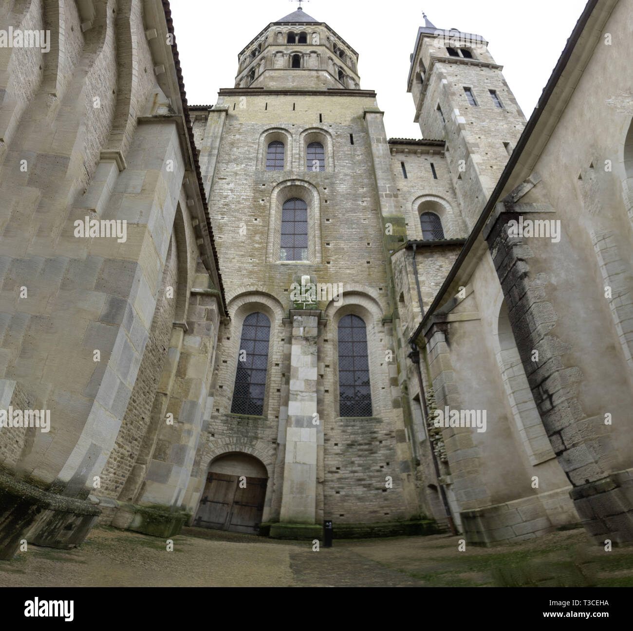 Chapelle de l'Abbaye de Cluny Saône et Loire, Bourgogne France Europe Banque D'Images
