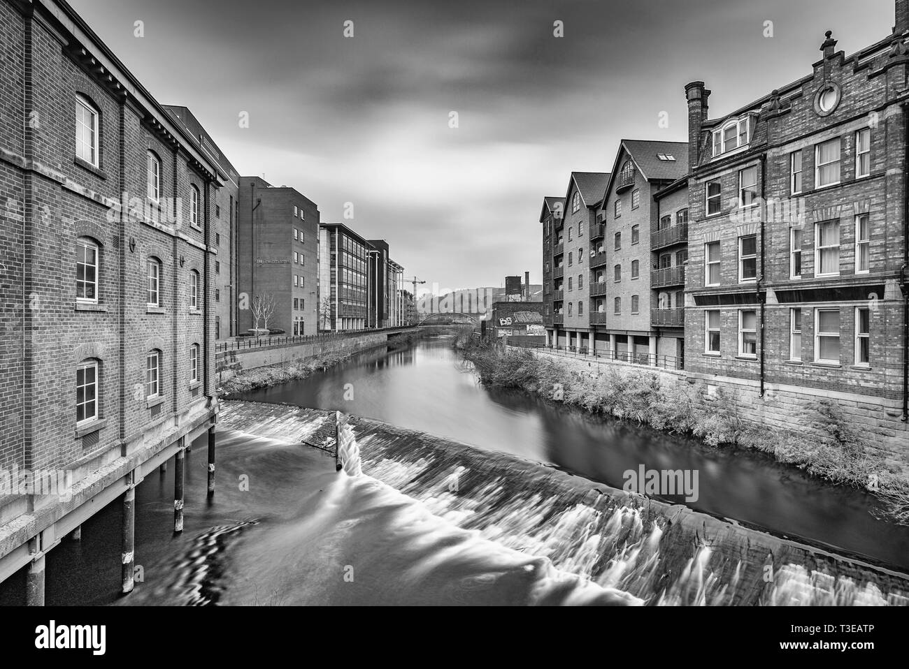 Lady's Bridge, Sheffield Banque D'Images