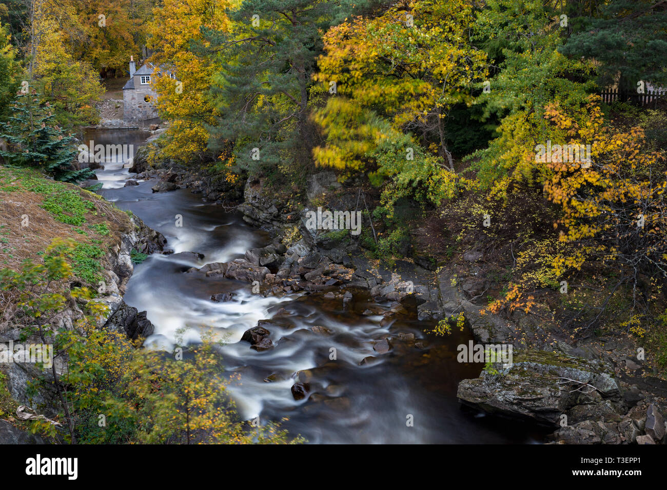 Braemar ; rivière Dee ; Ecosse ; UK Banque D'Images