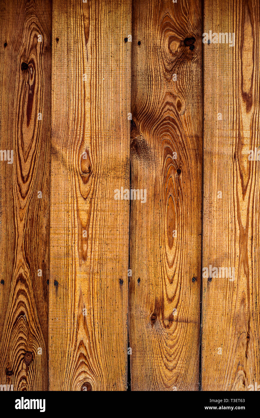 Planche en pin huilé porte. La texture du bois vertical Photo Stock - Alamy
