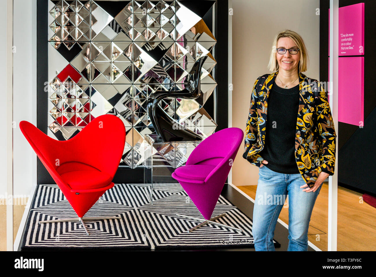 Vitra à Weil am Rhein, Allemagne Banque D'Images