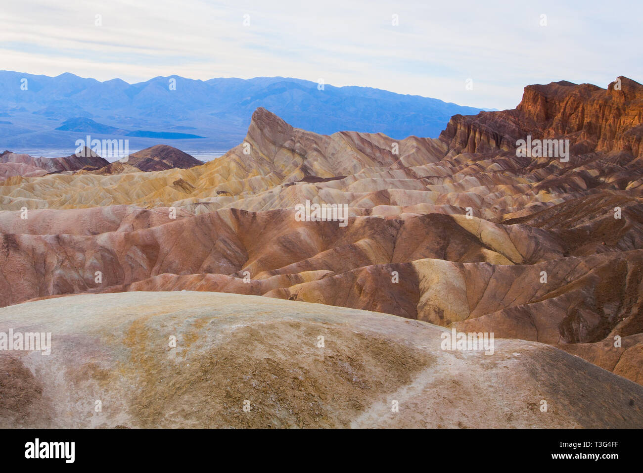 Zabriske Point, Death Valley National Park Banque D'Images