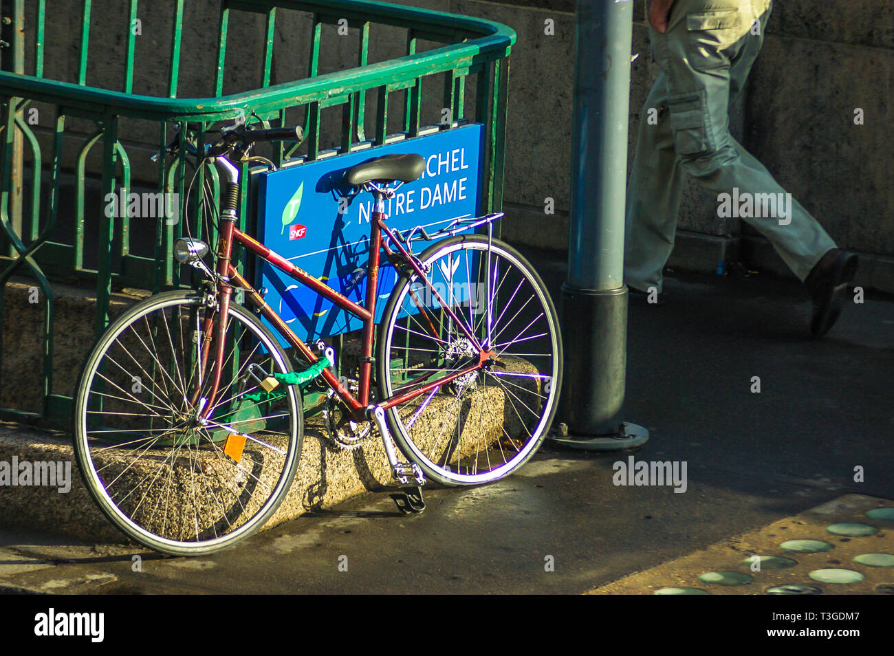 Bike in Paris, France Banque D'Images