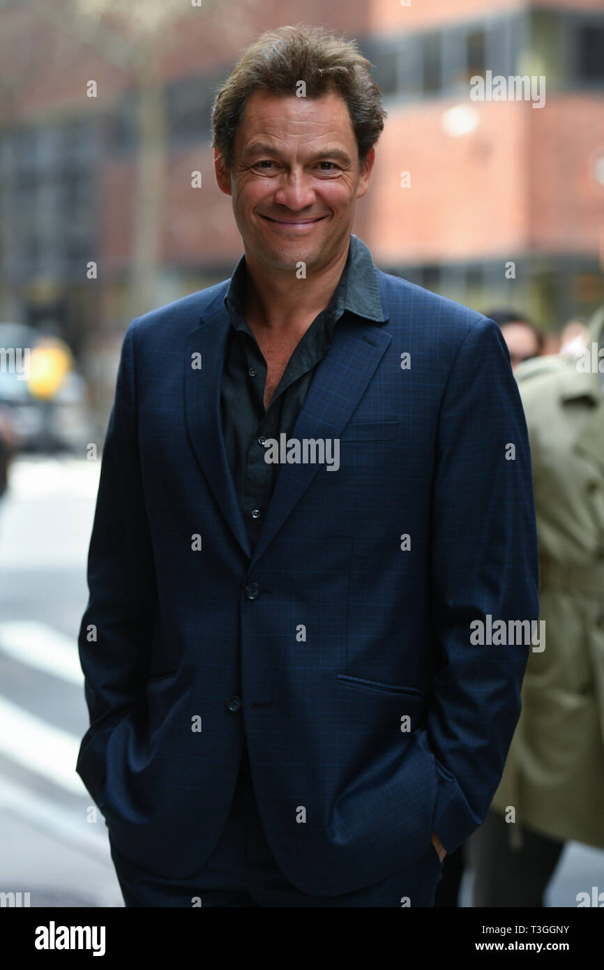 Dominic West- Création d'un Speaker Series, New York, USA - 08 Apr 2019 Banque D'Images